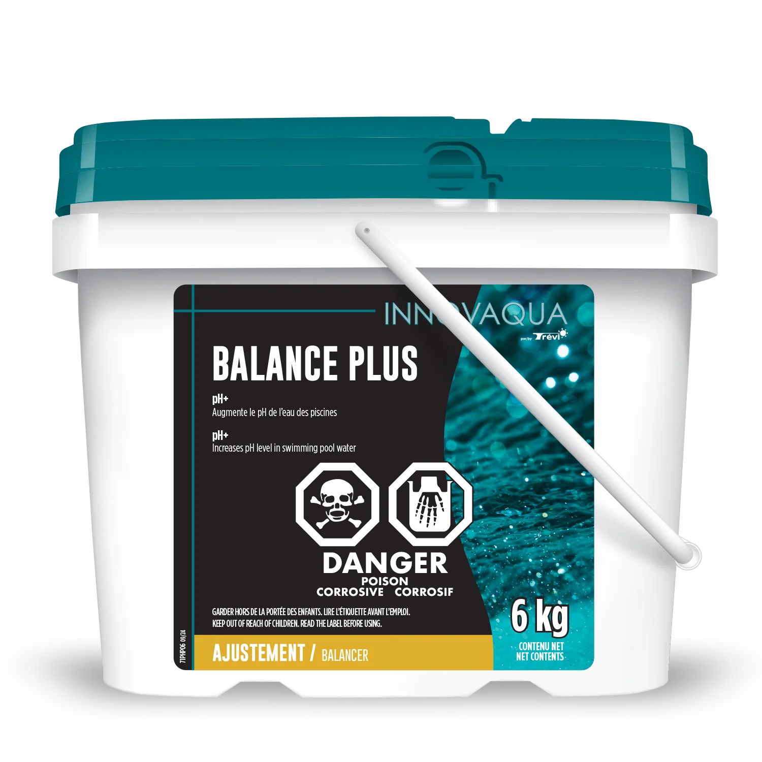 PH pour la piscine - Balance plus 6 kg