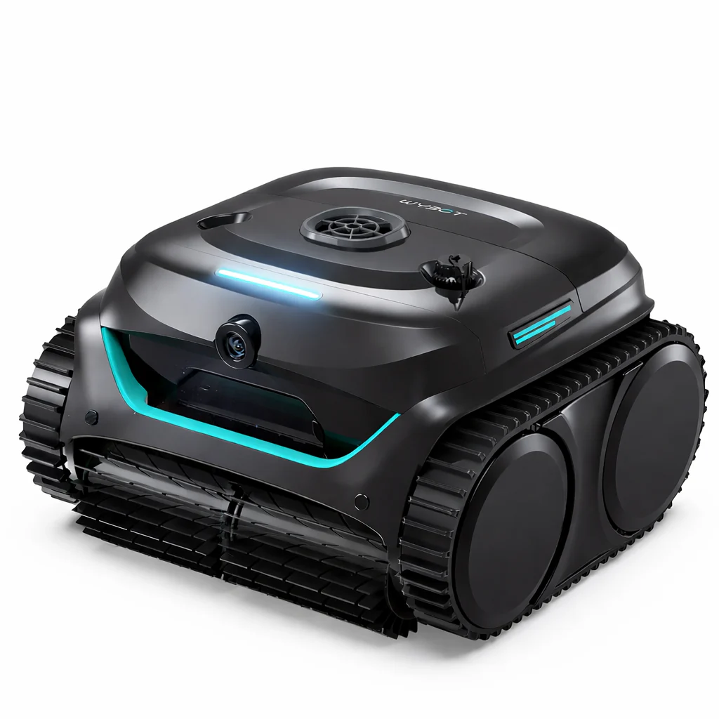 Robot Osprey 900 vision IA de Wybot sans fil pour piscines creusées