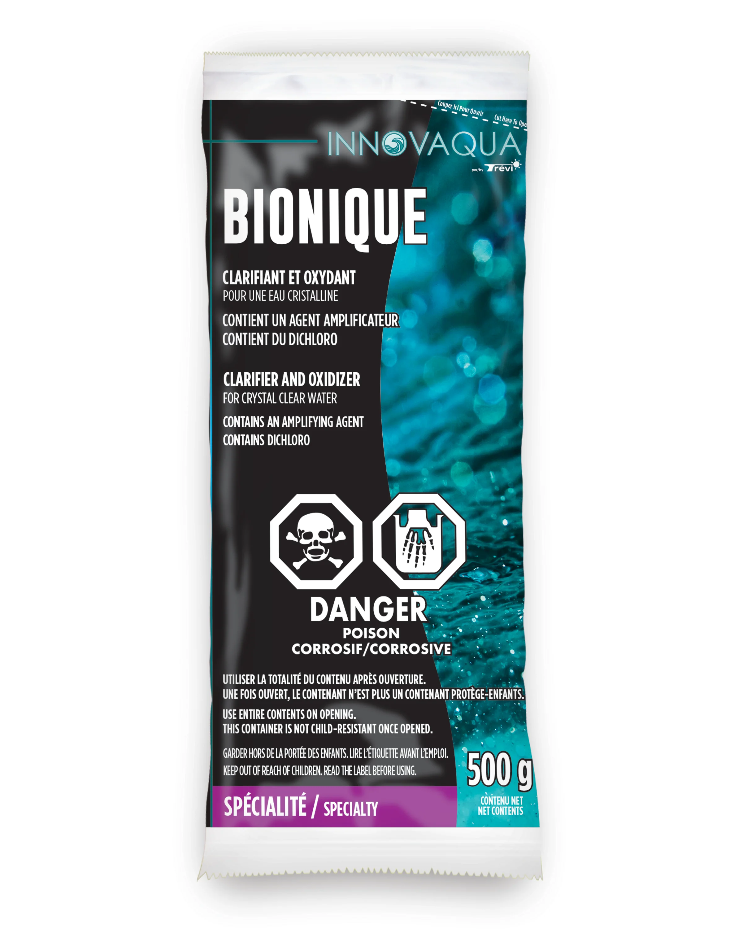 Traitement de choc bionique 500 g pour piscine
