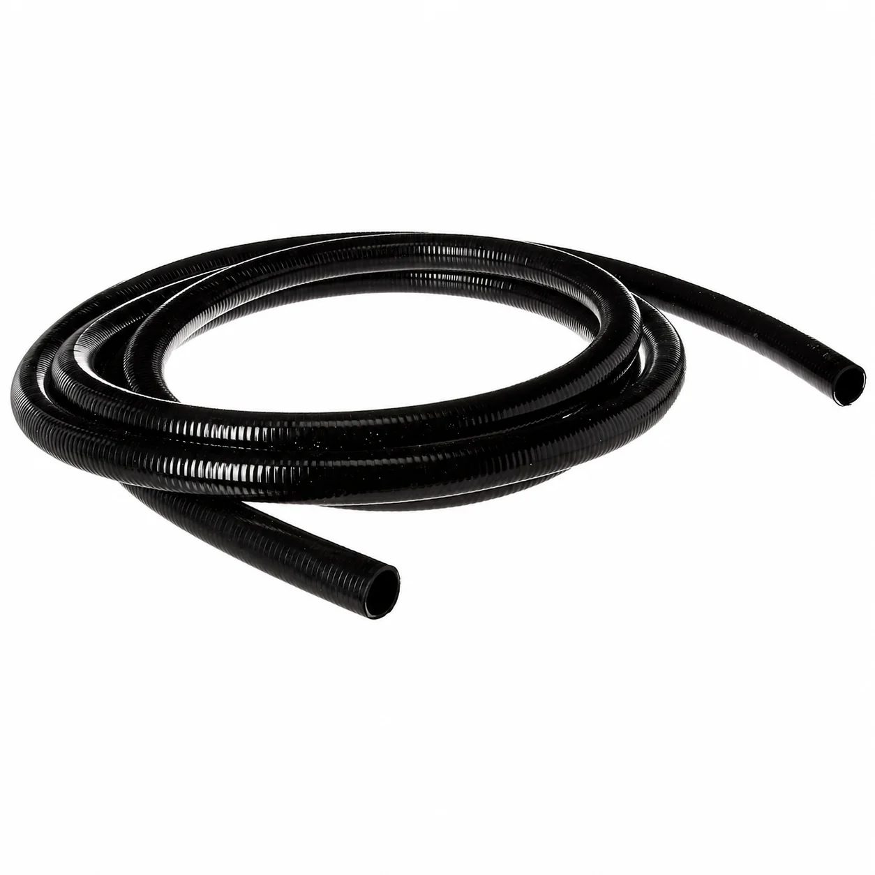 Boyau flexible noir 1 1/2" (vendu au pied)