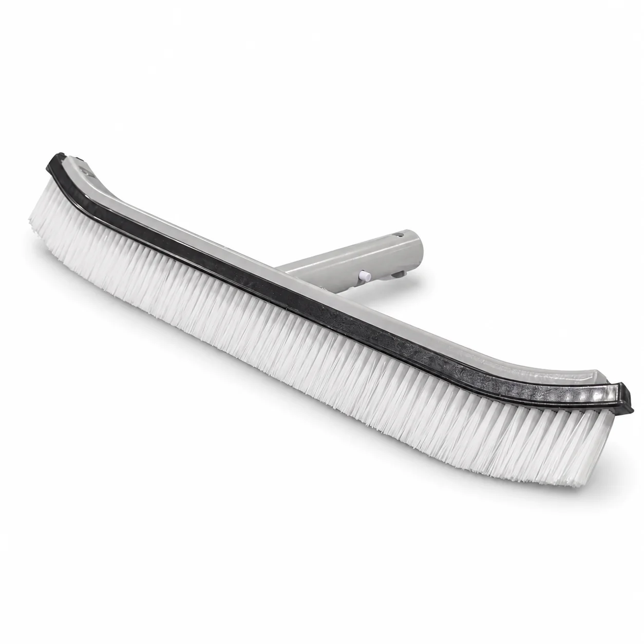 Brosse murale de 18" en aluminium noir et gris pour piscine – PB01/075250 CPLASTICS