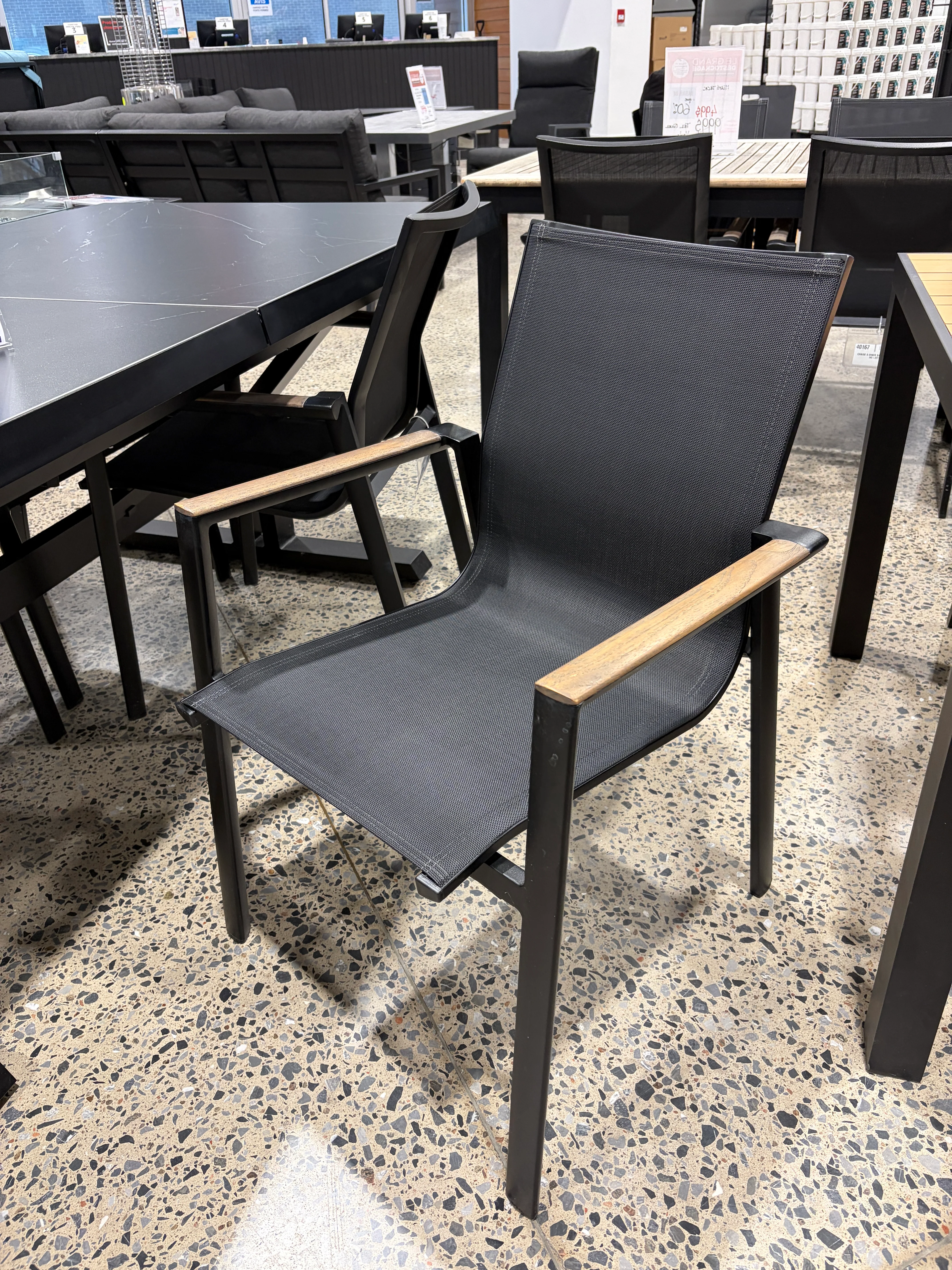 Chaise à dîner Sapporo - Démonstrateur avec imperfections