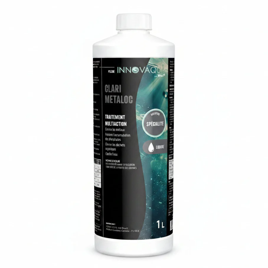Clarifiant et anti-métaux pour piscine - Clari metaloc - Image 2