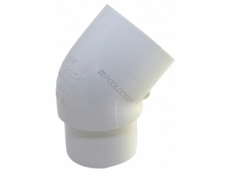 Coude en pvc 1 1/2''