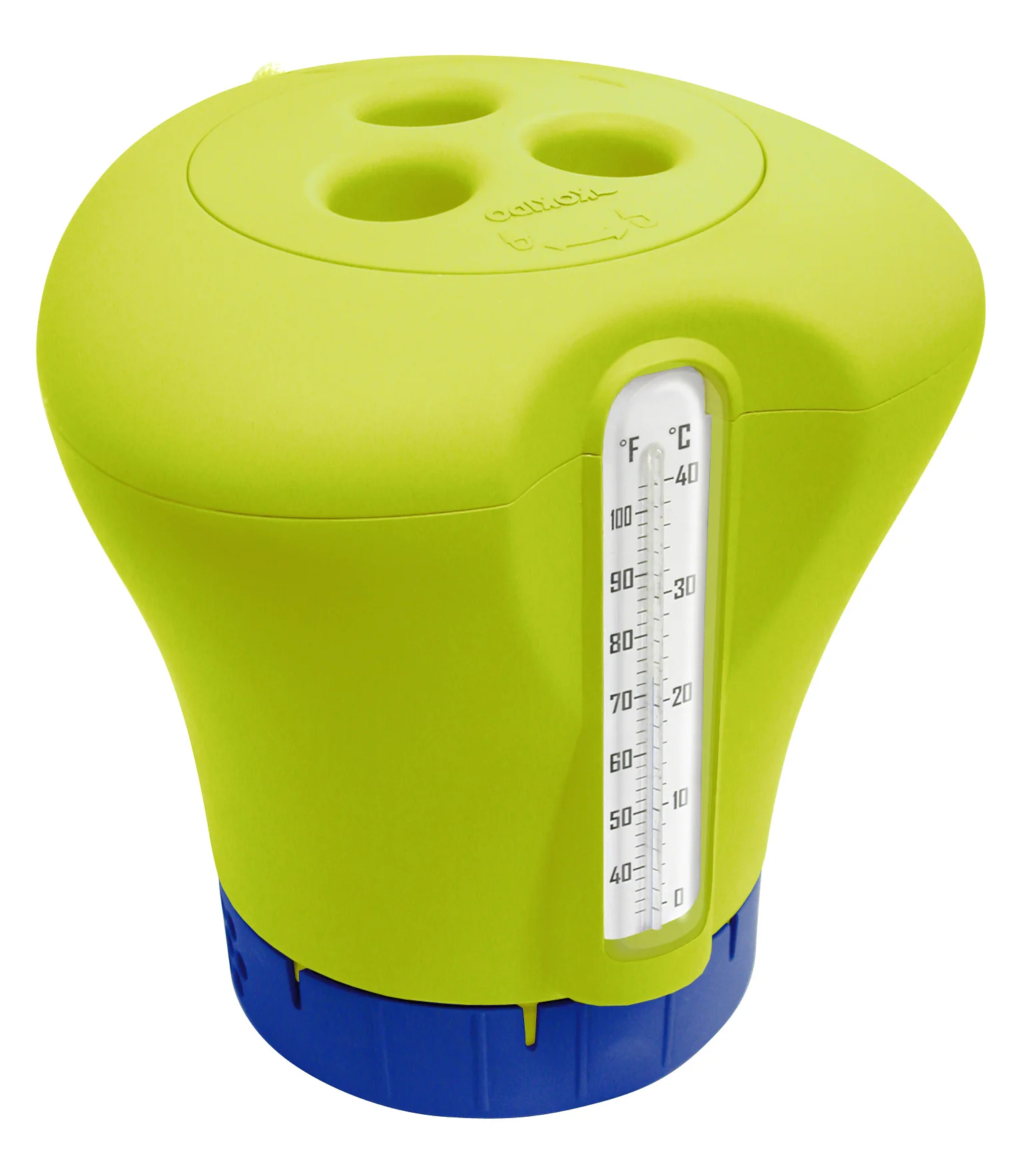 Distributeur flottant avec thermomètre
