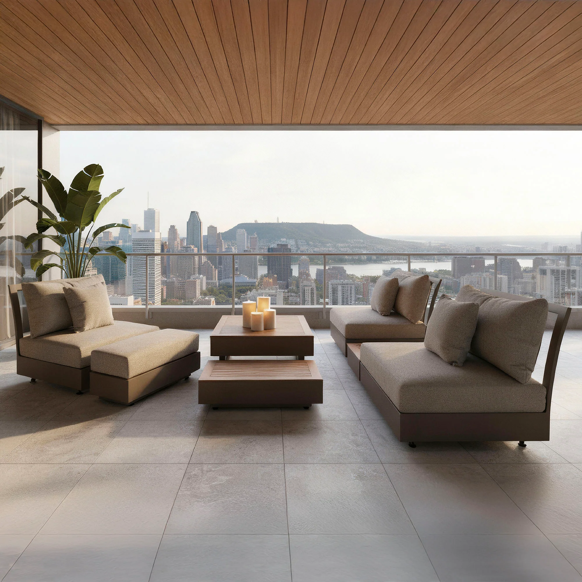 Ensemble salon inspiration condo - 3 places - Image 5