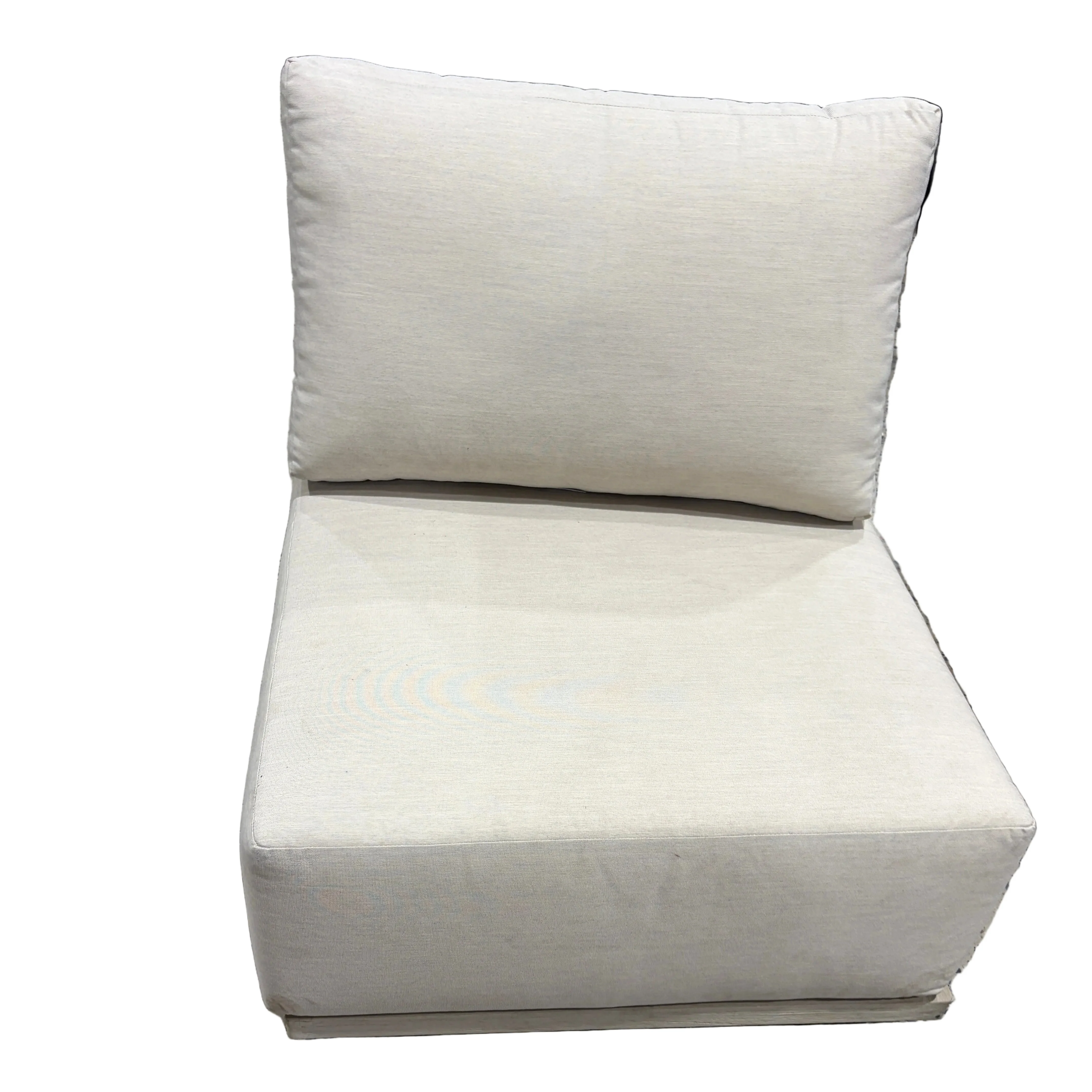 Fauteuil pivotant Varsovie 1 place beige - Démonstrateur avec imperfections - Image 3