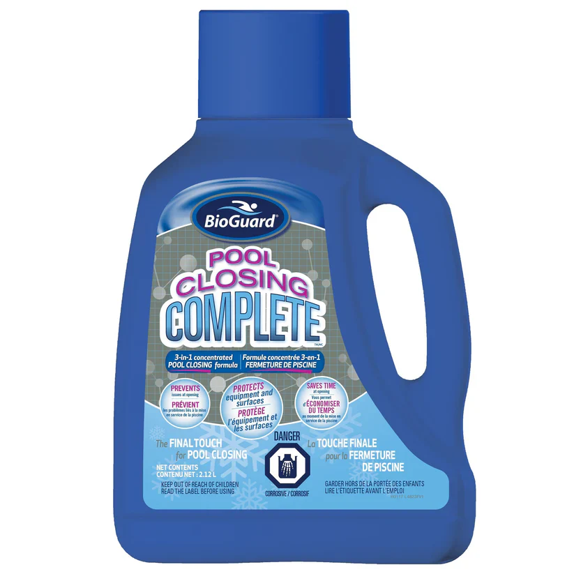 Fermeture complète de la piscine - Bioguard