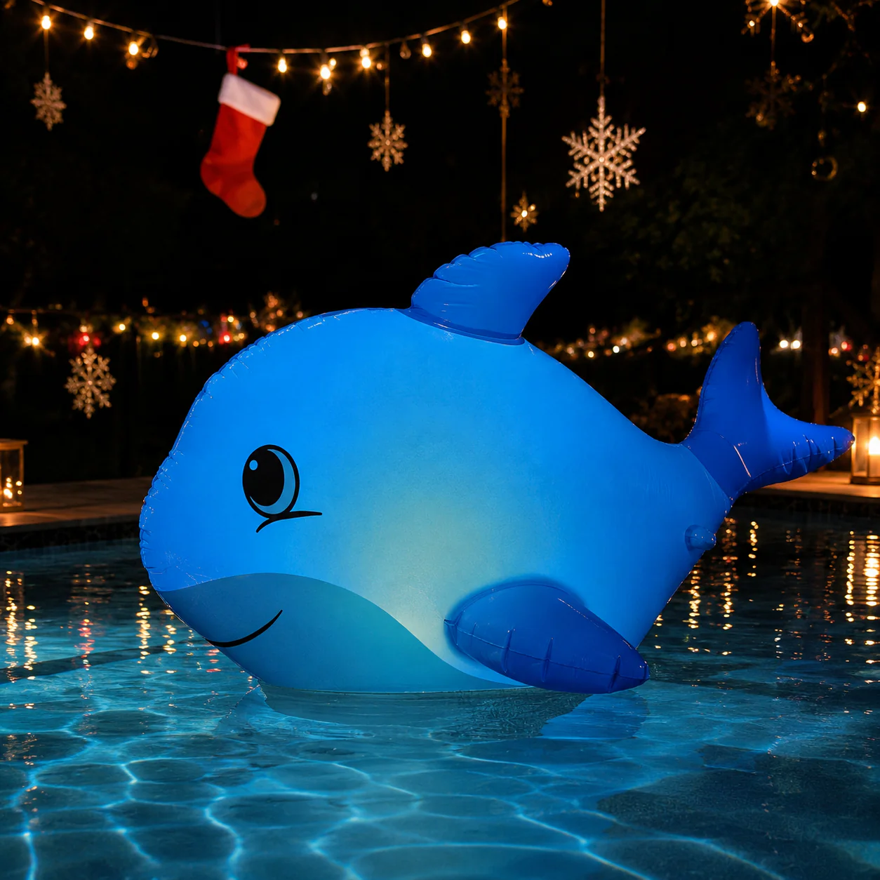 Lumière solaire flottante dauphin pour piscine et spa - CT313 - Image 3
