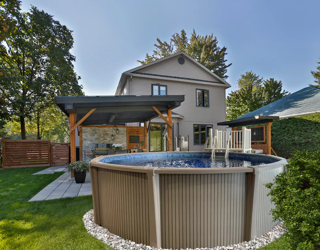Piscine hors terre Matrix 18' avec installation - Image 2