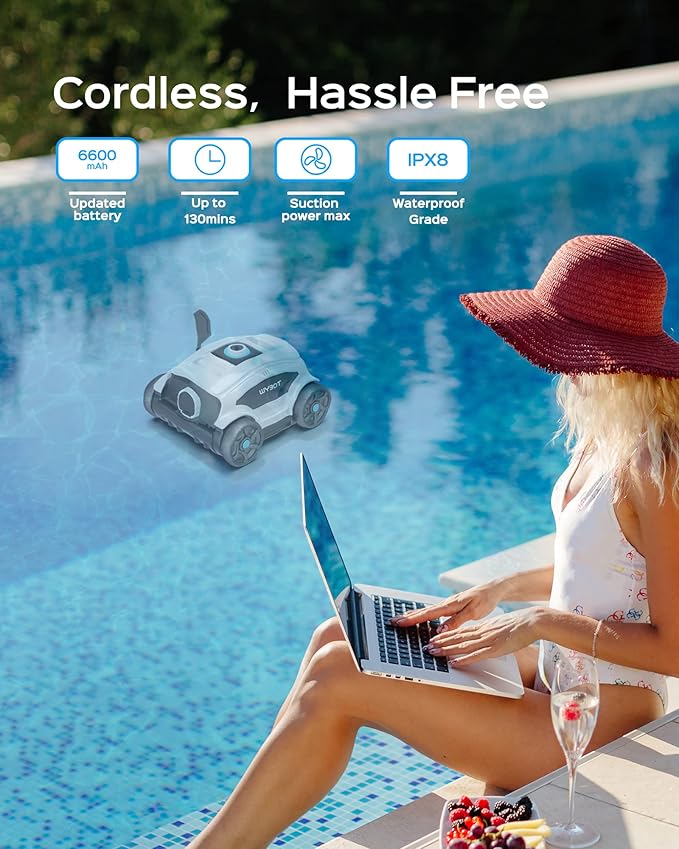 Robot Osprey 300 de Wybot sans fil pour piscines hors terre - Image 3