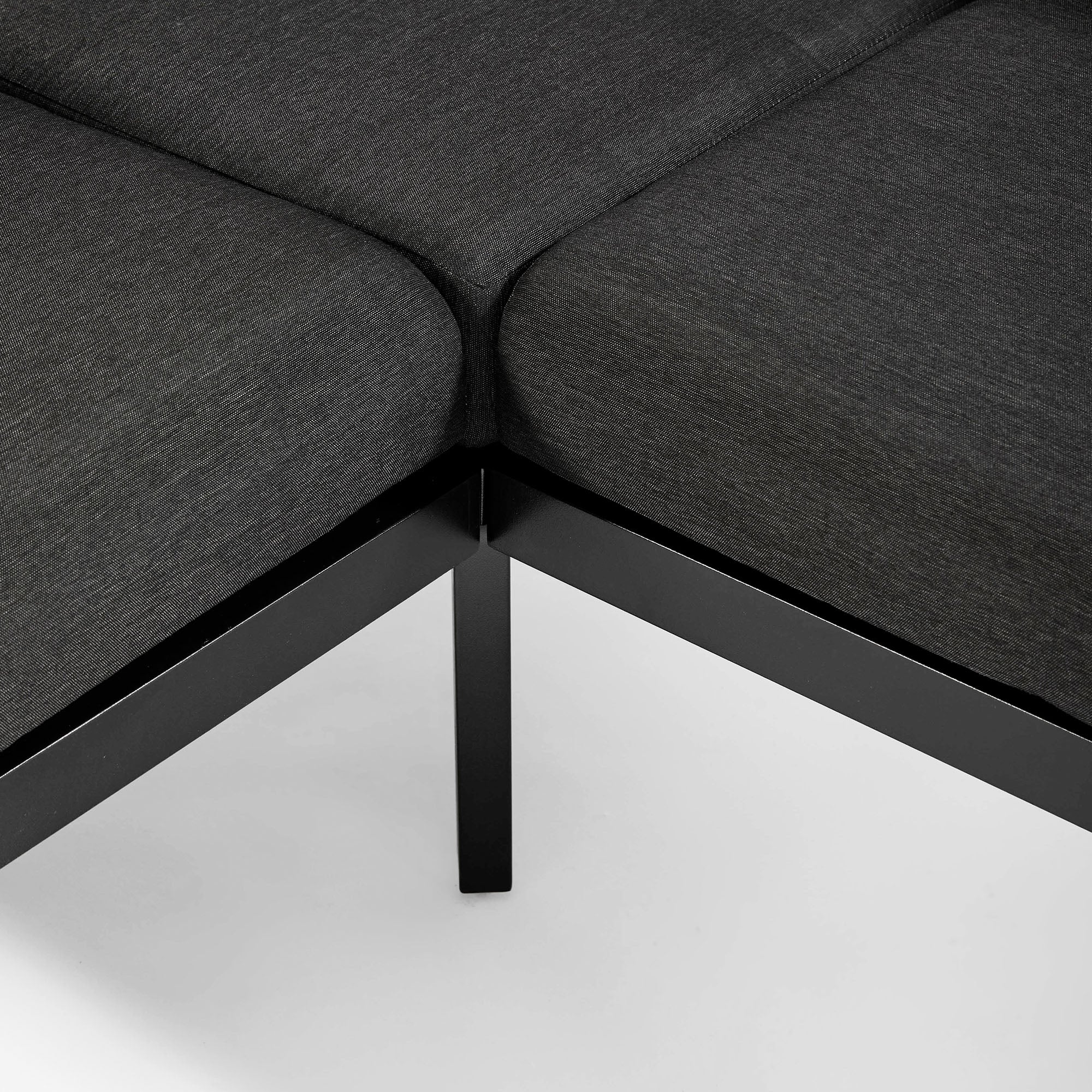 Sectionnel Mérida noir - Démonstrateur avec imperfections - Image 4