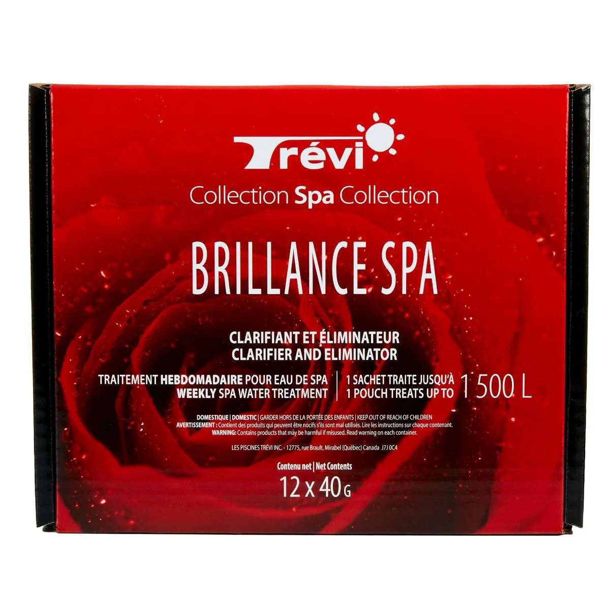 Traitement de choc et clarifiant pour spa - Brillance spa