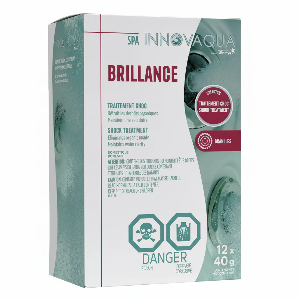 Traitement de choc et clarifiant pour spa - Brillance spa - Image 2