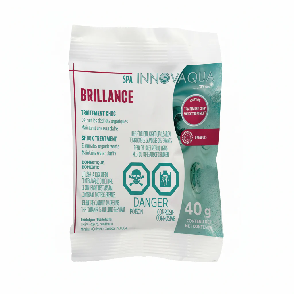 Traitement de choc et clarifiant pour spa - Brillance spa - Image 3